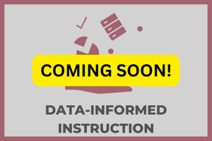 Data-informed instruction button