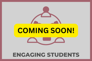 Engaging Students button