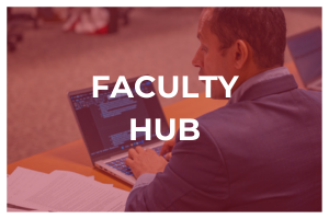 Faculty Hub button
