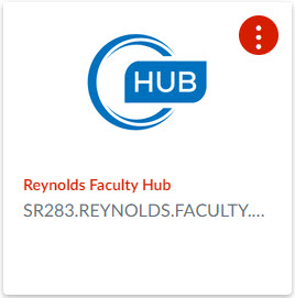 The Reynolds Faculty Hub Canvas thumbnail