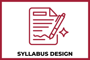 Syllabus Design button