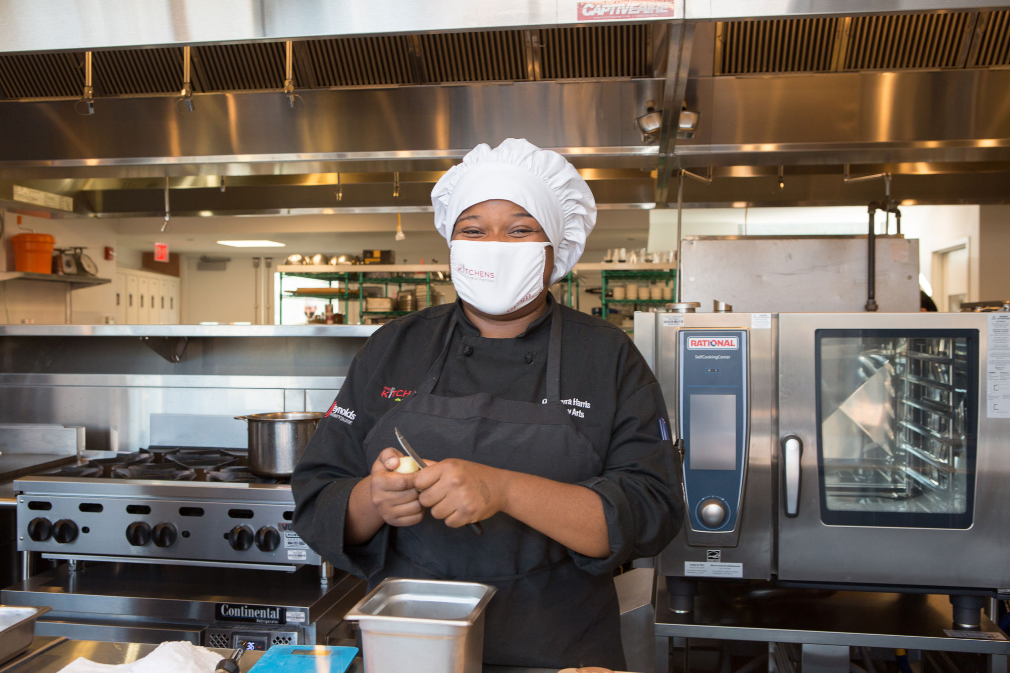 Currently, Culinary Arts instruction features a hybrid of online and in-person classwork. 