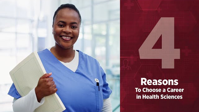 Four reasons to choose a career in health sciences