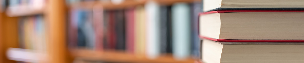 stacks and shelves of books